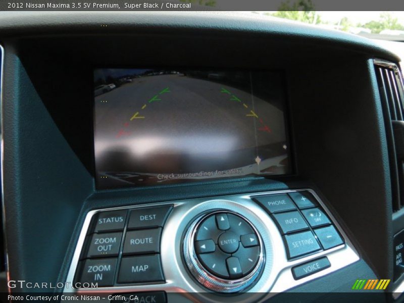 Super Black / Charcoal 2012 Nissan Maxima 3.5 SV Premium