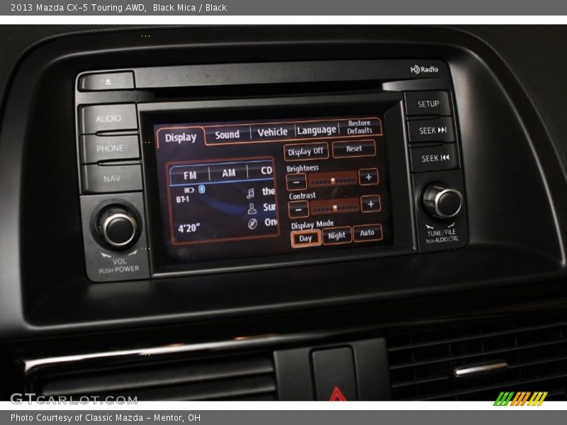 Black Mica / Black 2013 Mazda CX-5 Touring AWD