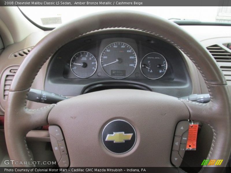 Amber Bronze Metallic / Cashmere Beige 2008 Chevrolet Malibu Classic LS Sedan