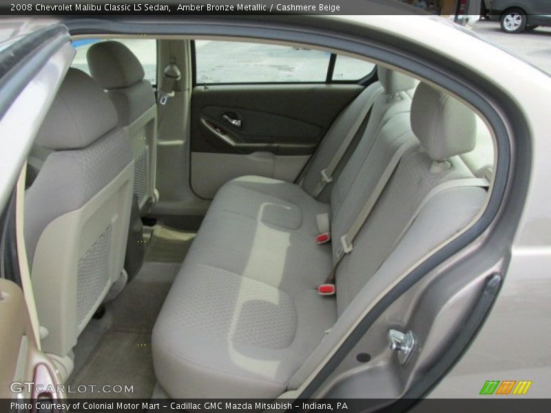 Amber Bronze Metallic / Cashmere Beige 2008 Chevrolet Malibu Classic LS Sedan
