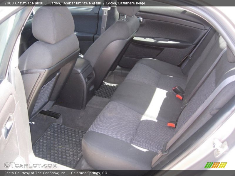 Amber Bronze Metallic / Cocoa/Cashmere Beige 2008 Chevrolet Malibu LT Sedan
