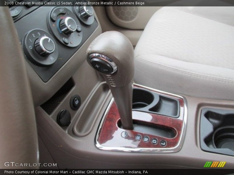 Amber Bronze Metallic / Cashmere Beige 2008 Chevrolet Malibu Classic LS Sedan