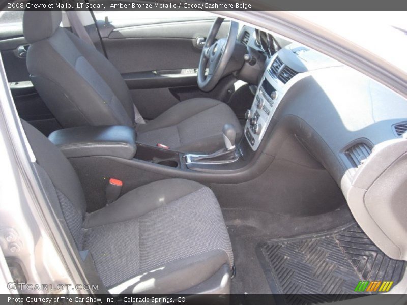 Amber Bronze Metallic / Cocoa/Cashmere Beige 2008 Chevrolet Malibu LT Sedan