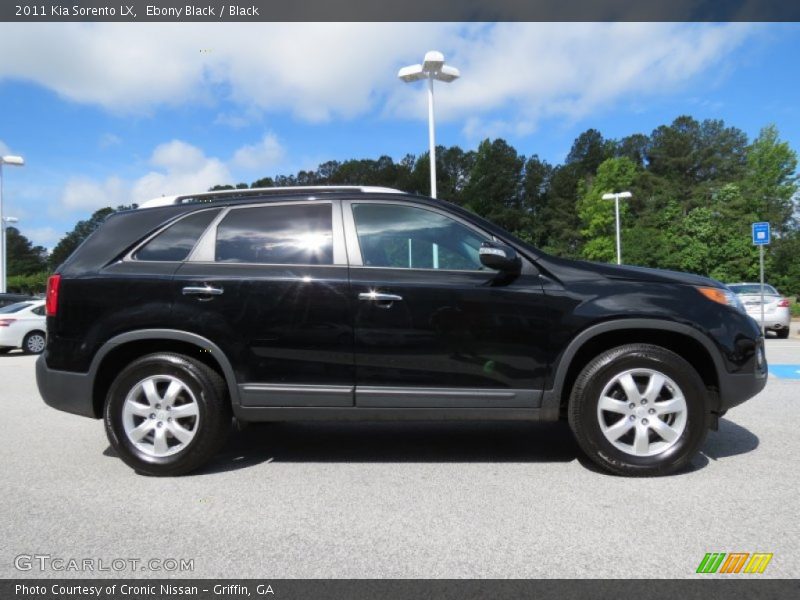 Ebony Black / Black 2011 Kia Sorento LX