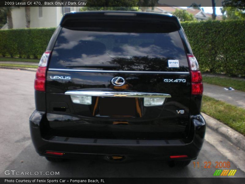 Black Onyx / Dark Gray 2009 Lexus GX 470