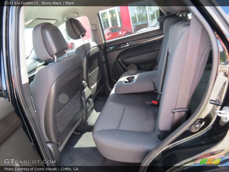 Ebony Black / Black 2011 Kia Sorento LX