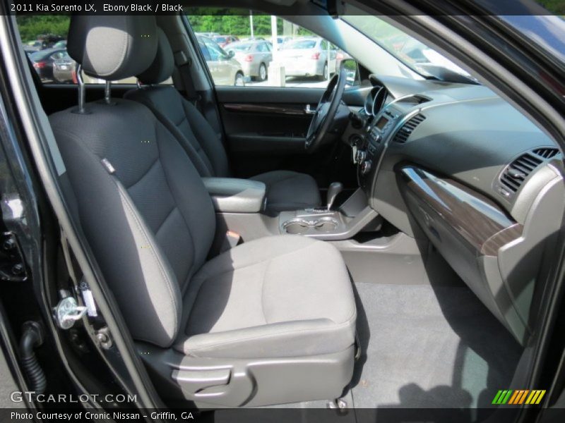 Ebony Black / Black 2011 Kia Sorento LX