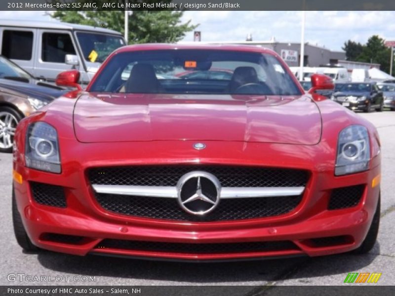 AMG Le Mans Red Metallic / designo Sand/Black 2012 Mercedes-Benz SLS AMG