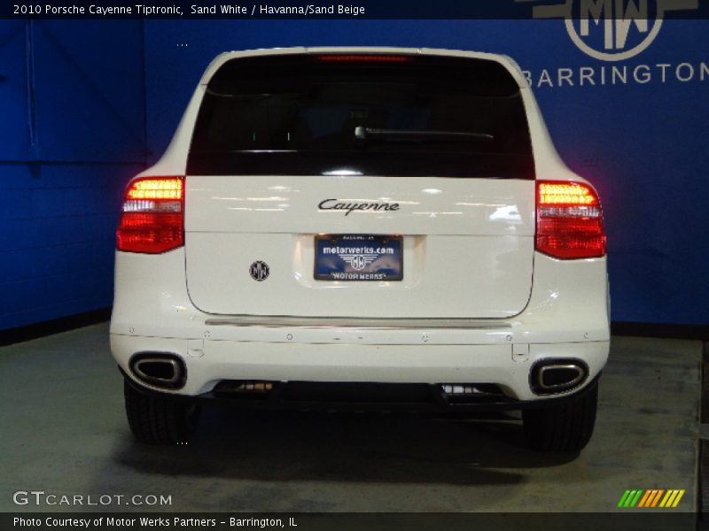 Sand White / Havanna/Sand Beige 2010 Porsche Cayenne Tiptronic