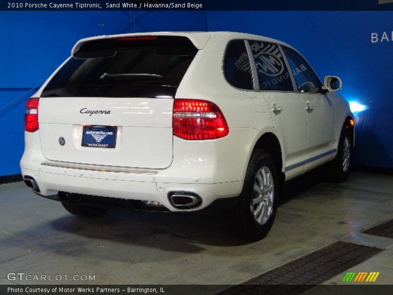 Sand White / Havanna/Sand Beige 2010 Porsche Cayenne Tiptronic