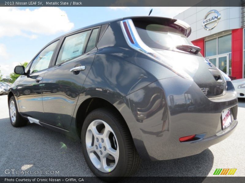 Metallic Slate / Black 2013 Nissan LEAF SV