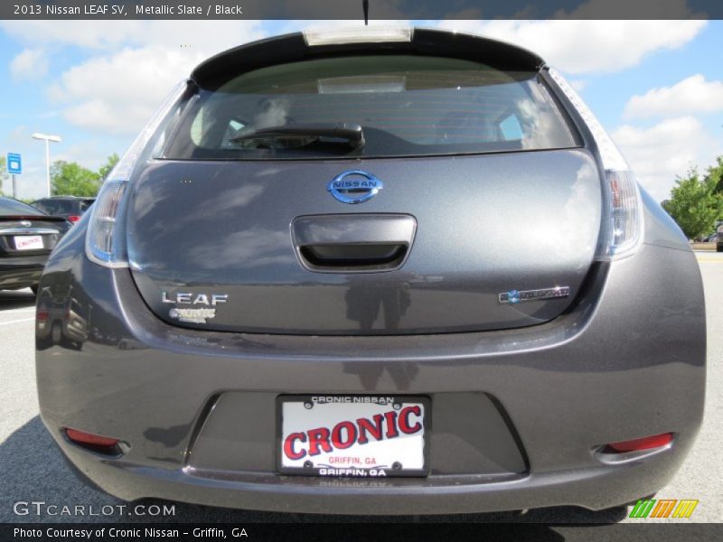 Metallic Slate / Black 2013 Nissan LEAF SV