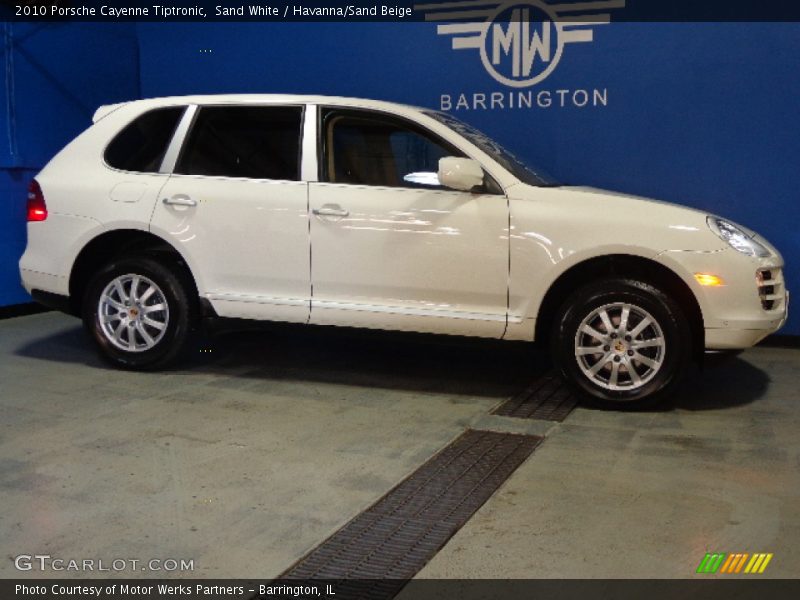 Sand White / Havanna/Sand Beige 2010 Porsche Cayenne Tiptronic
