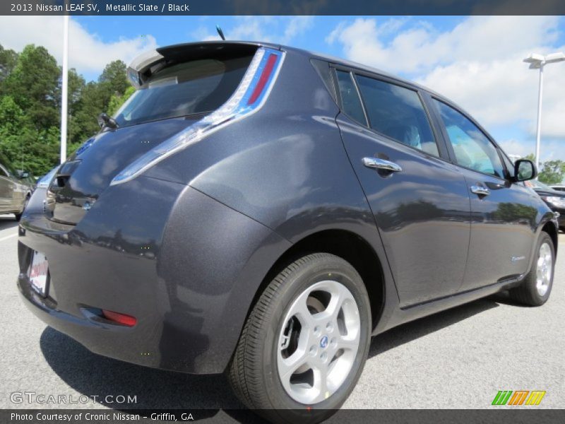 Metallic Slate / Black 2013 Nissan LEAF SV