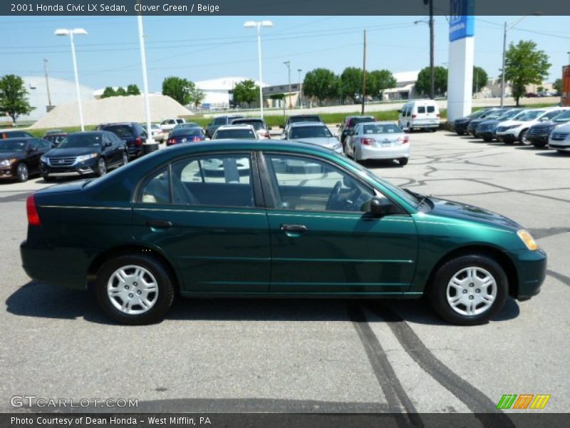  2001 Civic LX Sedan Clover Green