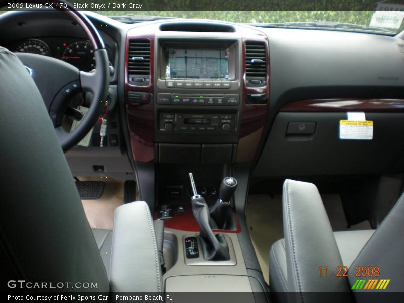 Black Onyx / Dark Gray 2009 Lexus GX 470