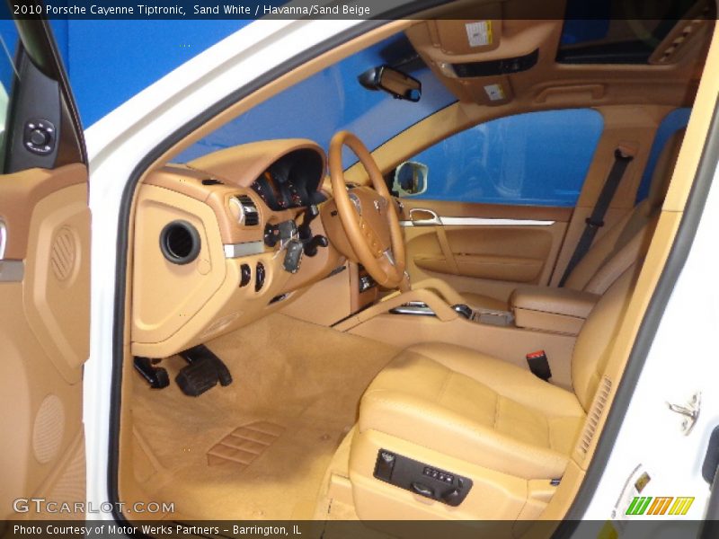 Sand White / Havanna/Sand Beige 2010 Porsche Cayenne Tiptronic