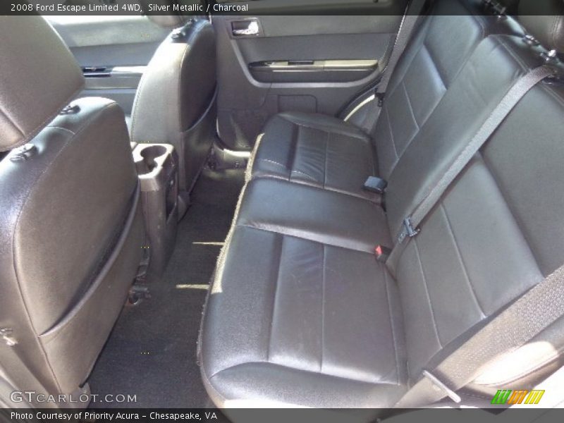 Silver Metallic / Charcoal 2008 Ford Escape Limited 4WD