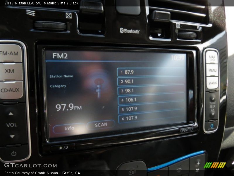 Metallic Slate / Black 2013 Nissan LEAF SV