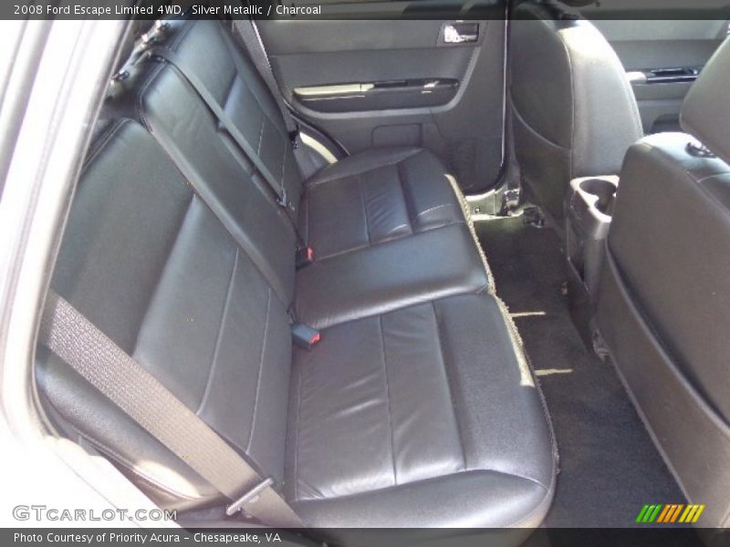 Silver Metallic / Charcoal 2008 Ford Escape Limited 4WD