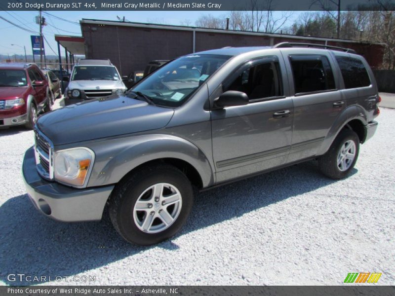 Mineral Gray Metallic / Medium Slate Gray 2005 Dodge Durango SLT 4x4