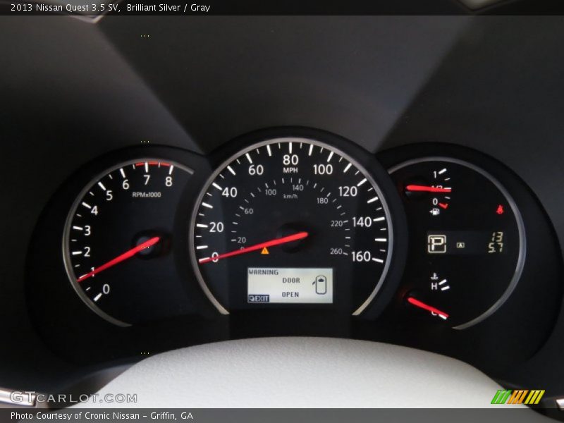  2013 Quest 3.5 SV 3.5 SV Gauges