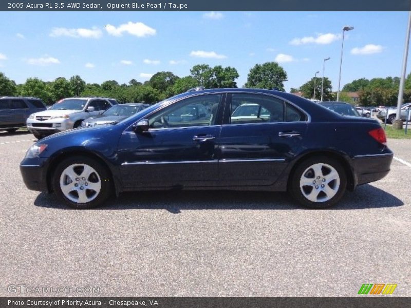  2005 RL 3.5 AWD Sedan Opulent Blue Pearl