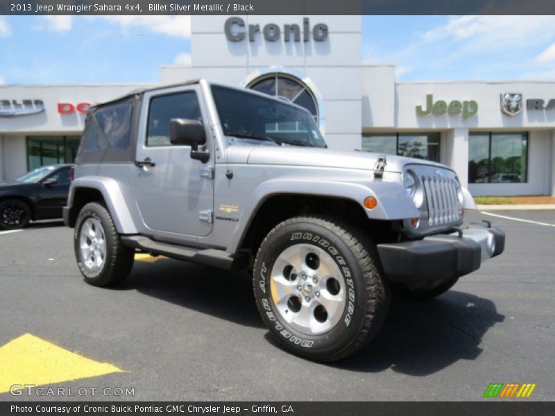 Billet Silver Metallic / Black 2013 Jeep Wrangler Sahara 4x4