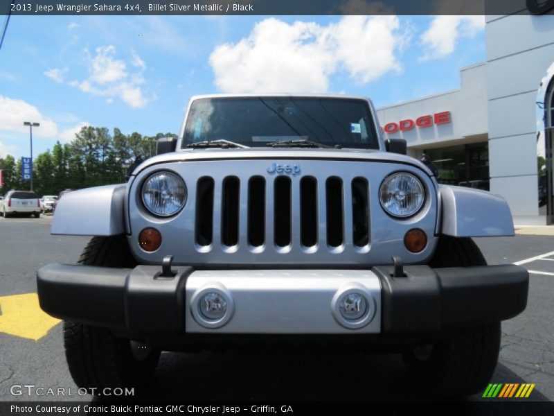 Billet Silver Metallic / Black 2013 Jeep Wrangler Sahara 4x4