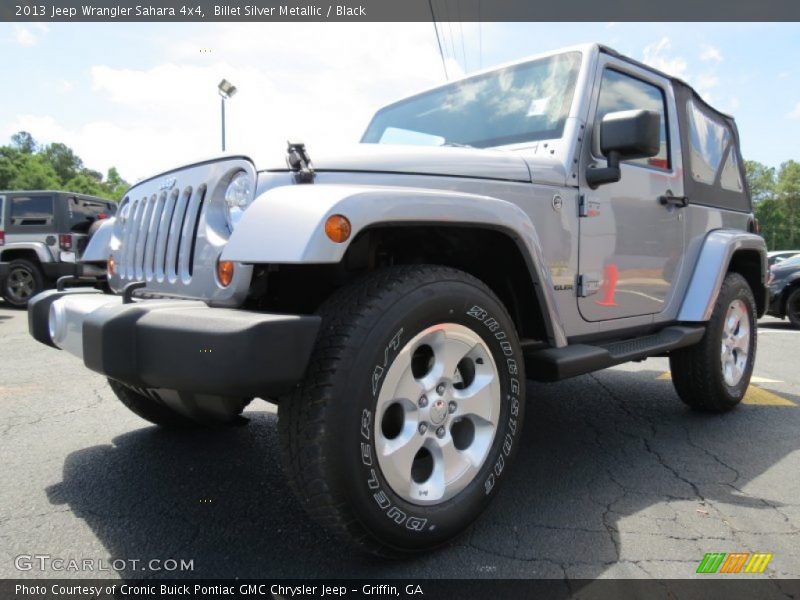 Billet Silver Metallic / Black 2013 Jeep Wrangler Sahara 4x4