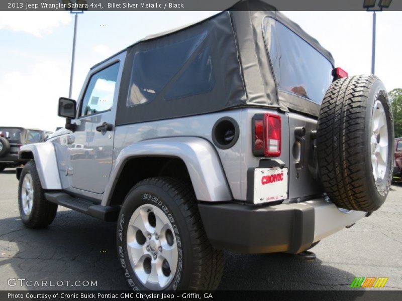Billet Silver Metallic / Black 2013 Jeep Wrangler Sahara 4x4