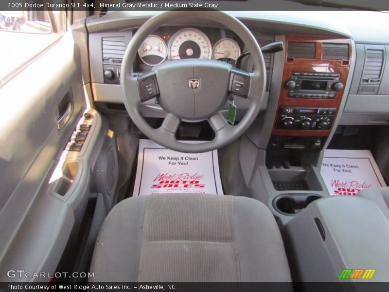 Mineral Gray Metallic / Medium Slate Gray 2005 Dodge Durango SLT 4x4
