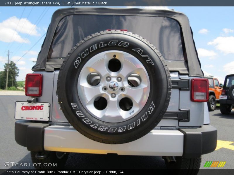 Billet Silver Metallic / Black 2013 Jeep Wrangler Sahara 4x4