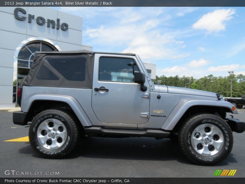 Billet Silver Metallic / Black 2013 Jeep Wrangler Sahara 4x4