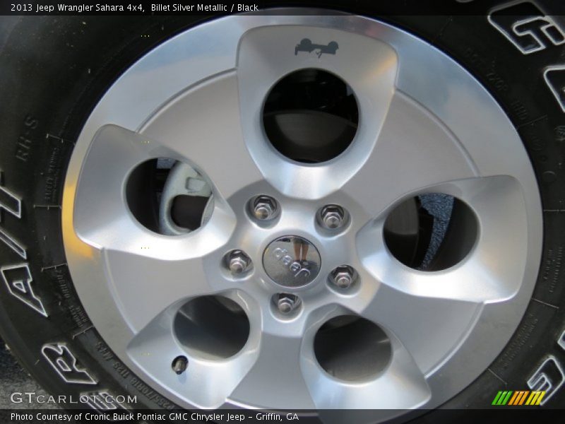 Billet Silver Metallic / Black 2013 Jeep Wrangler Sahara 4x4