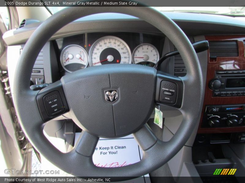 Mineral Gray Metallic / Medium Slate Gray 2005 Dodge Durango SLT 4x4