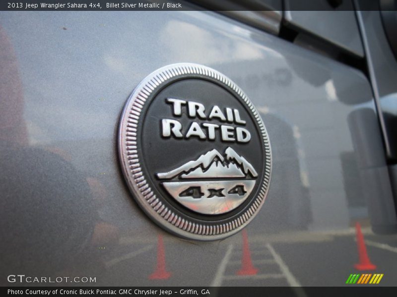 Billet Silver Metallic / Black 2013 Jeep Wrangler Sahara 4x4