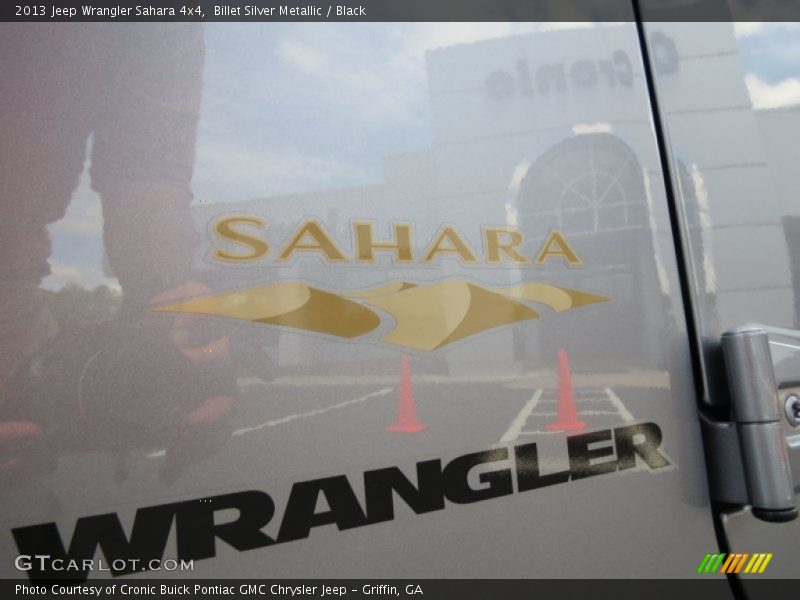 Billet Silver Metallic / Black 2013 Jeep Wrangler Sahara 4x4