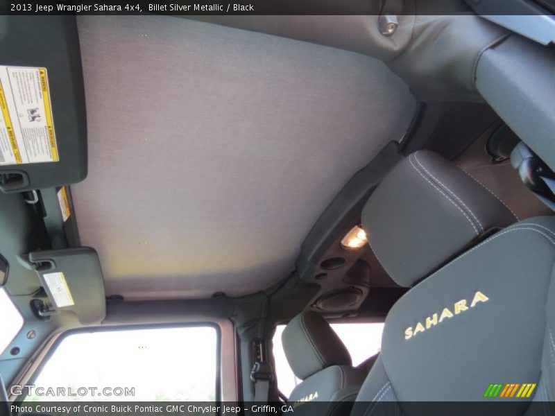 Billet Silver Metallic / Black 2013 Jeep Wrangler Sahara 4x4