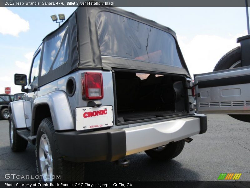 Billet Silver Metallic / Black 2013 Jeep Wrangler Sahara 4x4