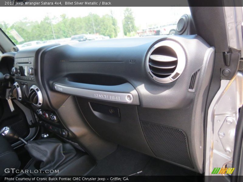 Billet Silver Metallic / Black 2013 Jeep Wrangler Sahara 4x4
