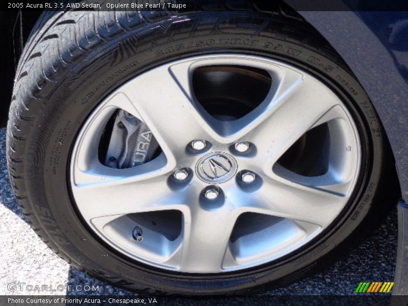  2005 RL 3.5 AWD Sedan Wheel