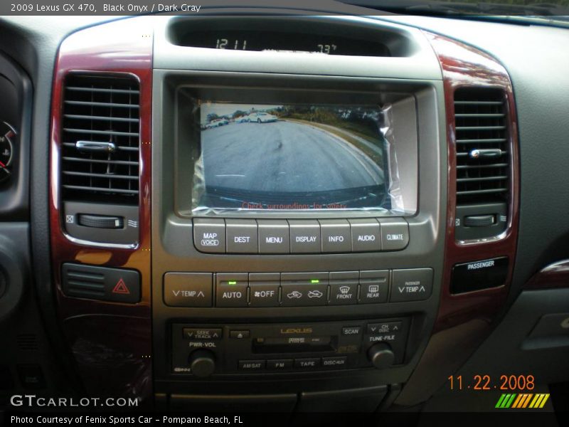 Black Onyx / Dark Gray 2009 Lexus GX 470