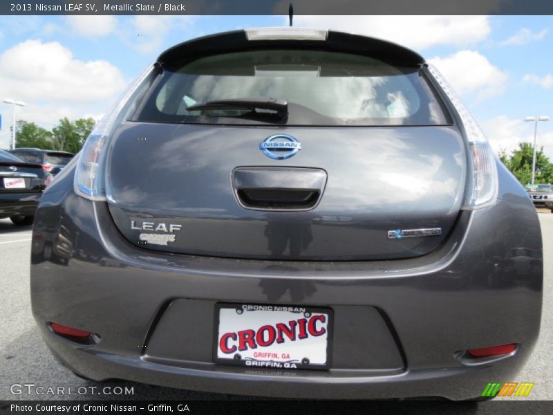 Metallic Slate / Black 2013 Nissan LEAF SV