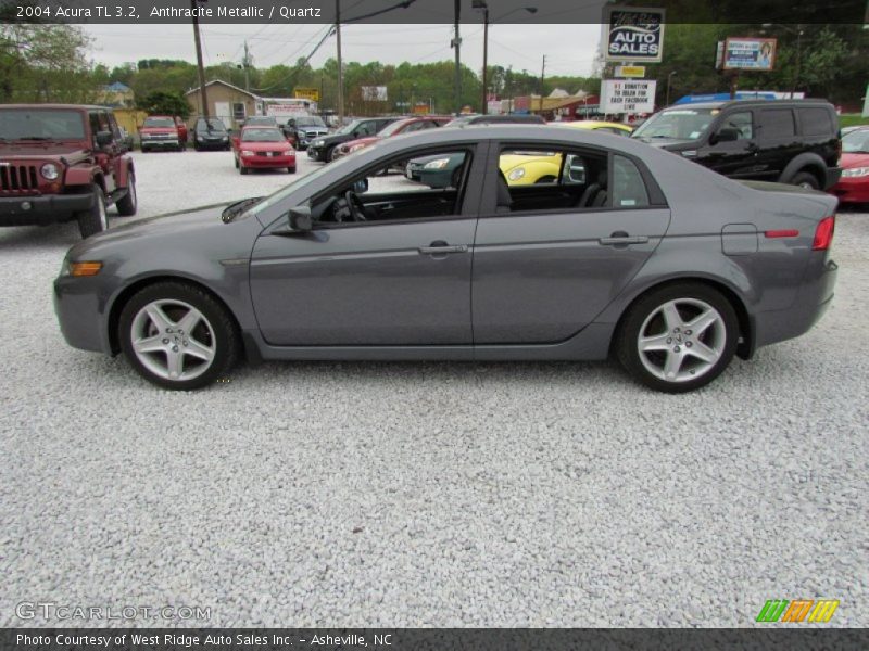 Anthracite Metallic / Quartz 2004 Acura TL 3.2