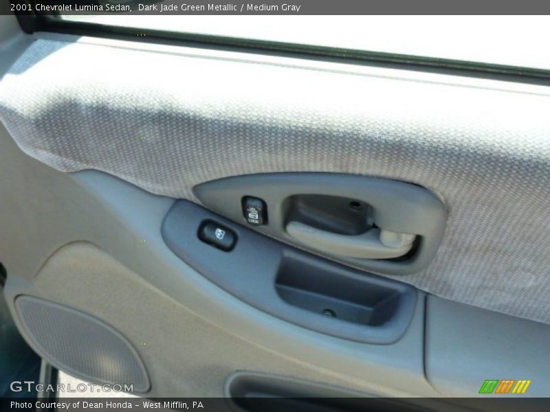 Dark Jade Green Metallic / Medium Gray 2001 Chevrolet Lumina Sedan