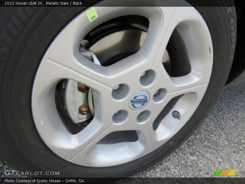 Metallic Slate / Black 2013 Nissan LEAF SV