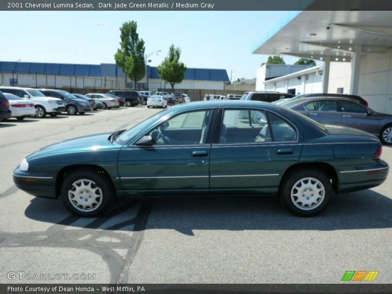 Dark Jade Green Metallic / Medium Gray 2001 Chevrolet Lumina Sedan