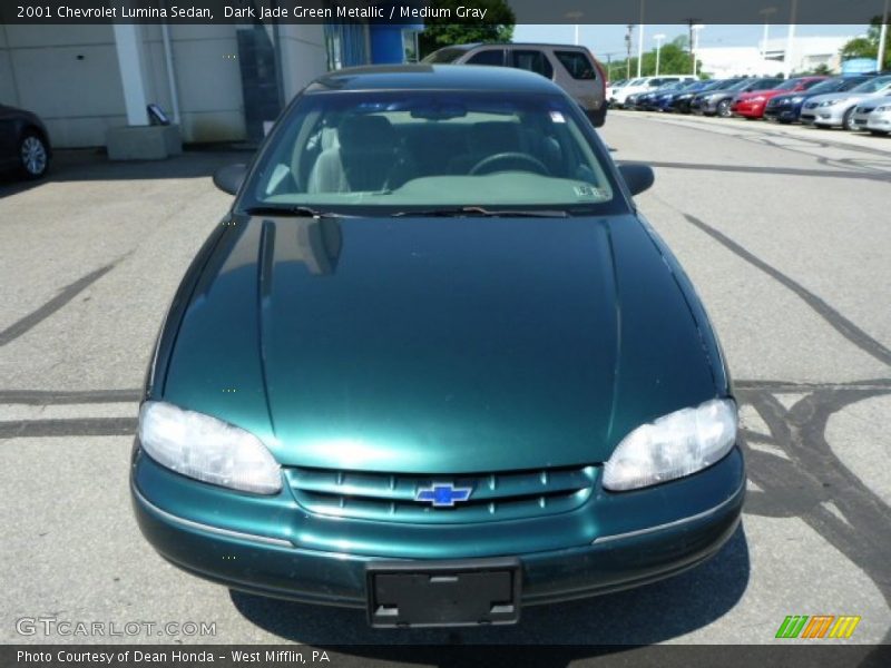 Dark Jade Green Metallic / Medium Gray 2001 Chevrolet Lumina Sedan