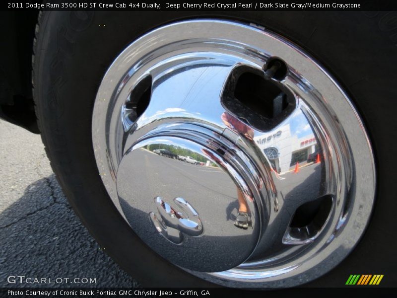 Deep Cherry Red Crystal Pearl / Dark Slate Gray/Medium Graystone 2011 Dodge Ram 3500 HD ST Crew Cab 4x4 Dually